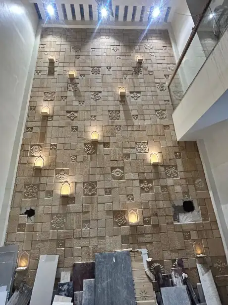 Natural Stone Wall Cladding 3D Pattern | Elegant & Durable Designs