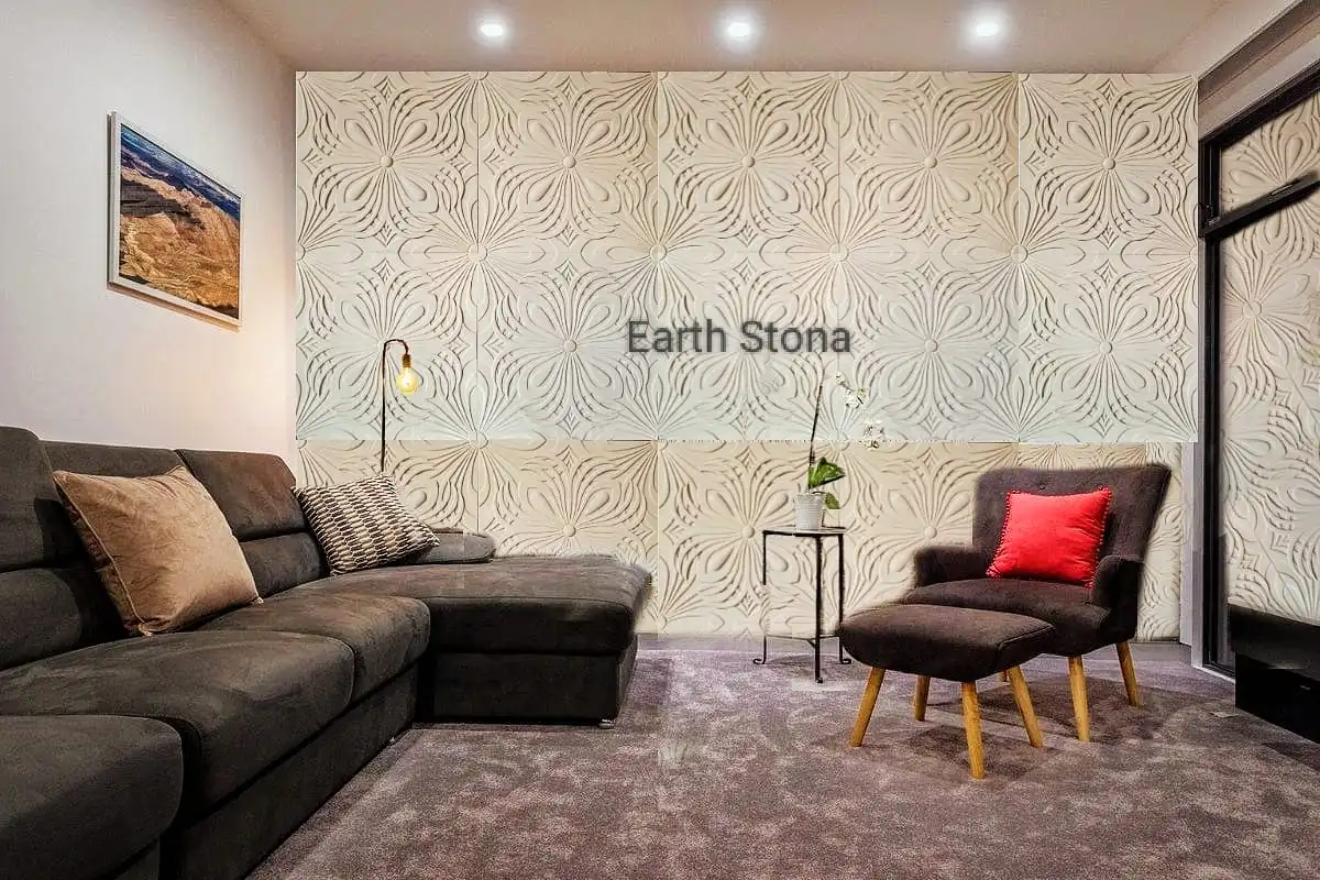 Natural Stone Wall Carving for Homes and Temples