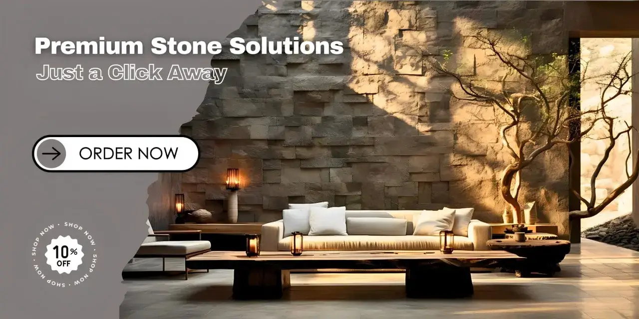 stone wall murals